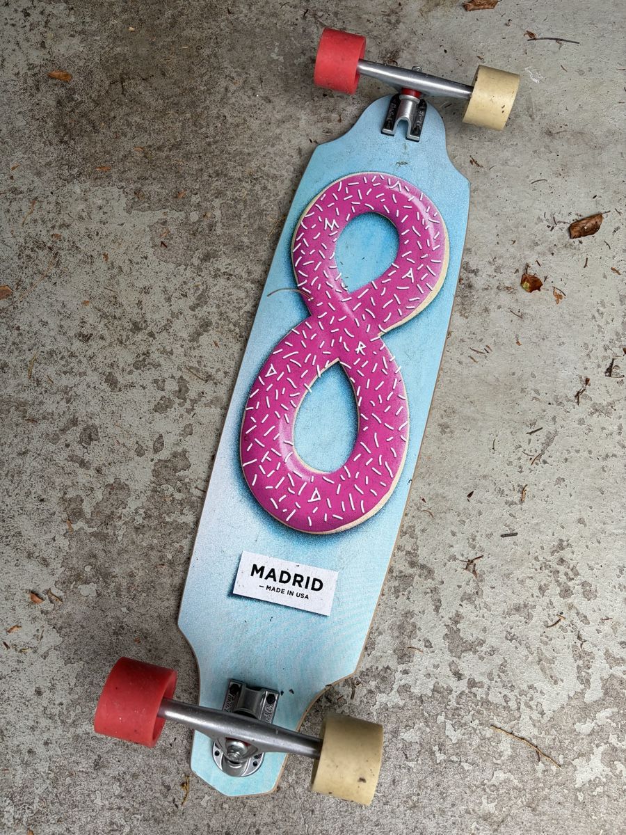 Madrid Skateboards: Longboard Madrid – Usato da Breitenbach venduto da gift1 1