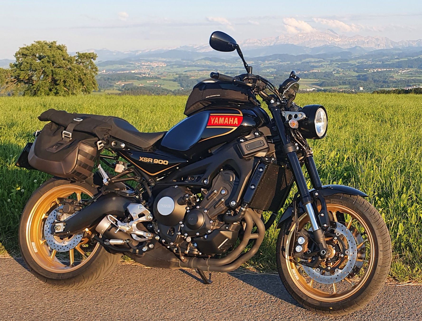 Yamaha Strada: Yamaha XSR 900 black 80 Top – Usato da Schönenberg TG venduto da Tomscars 3