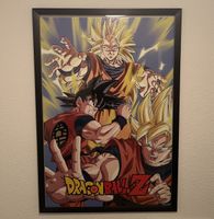 Dragon Ball Z Poster im Rahmen - Goku / Super Saiyajin 🔥
