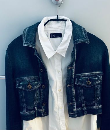 JEANS Jacke Diesel / Longbluse GAP PORTOFREI