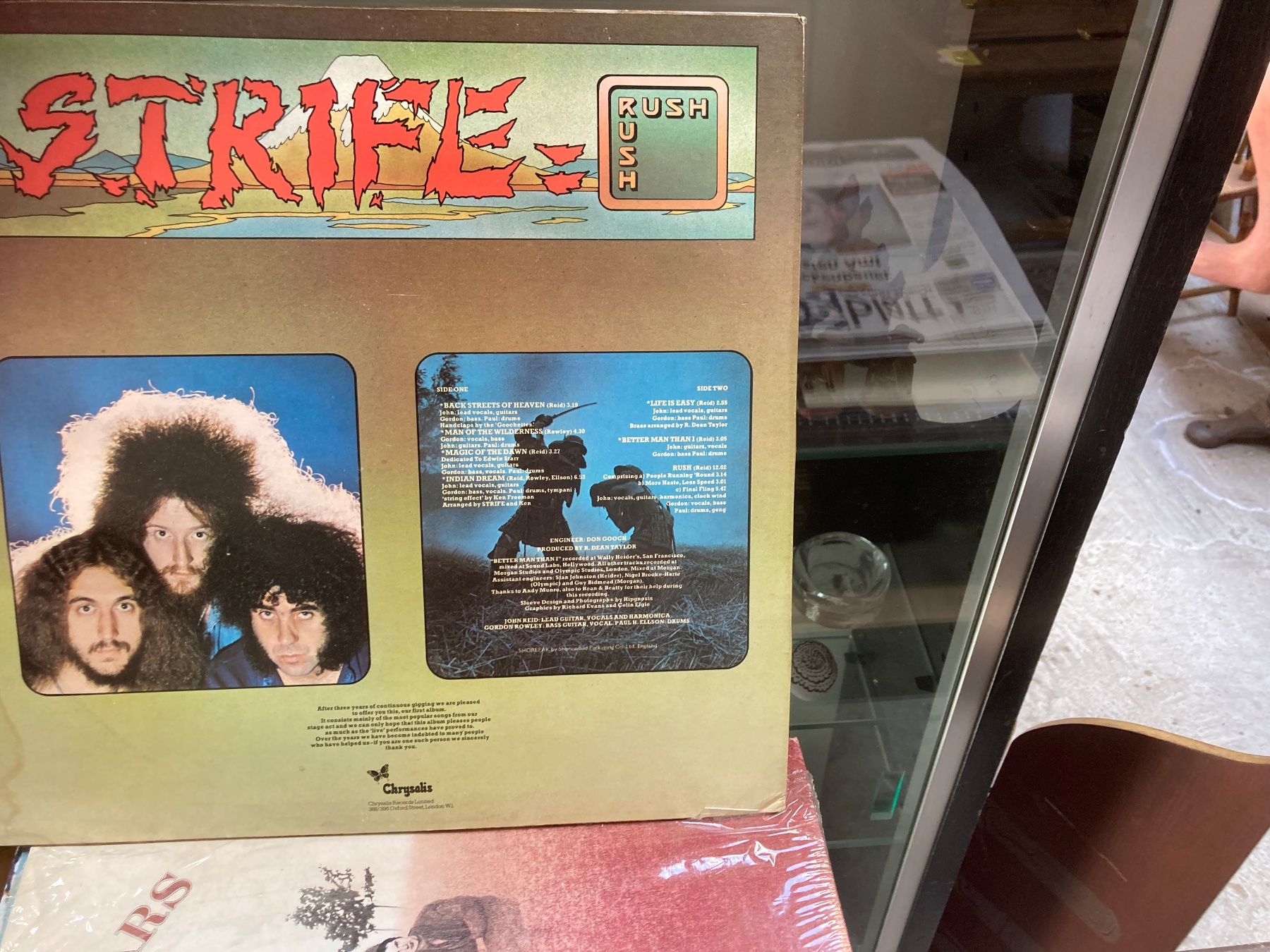 Dischi in vinile: STRIFE - Rush - Lp – Usato da zürich venduto da papalapa 2