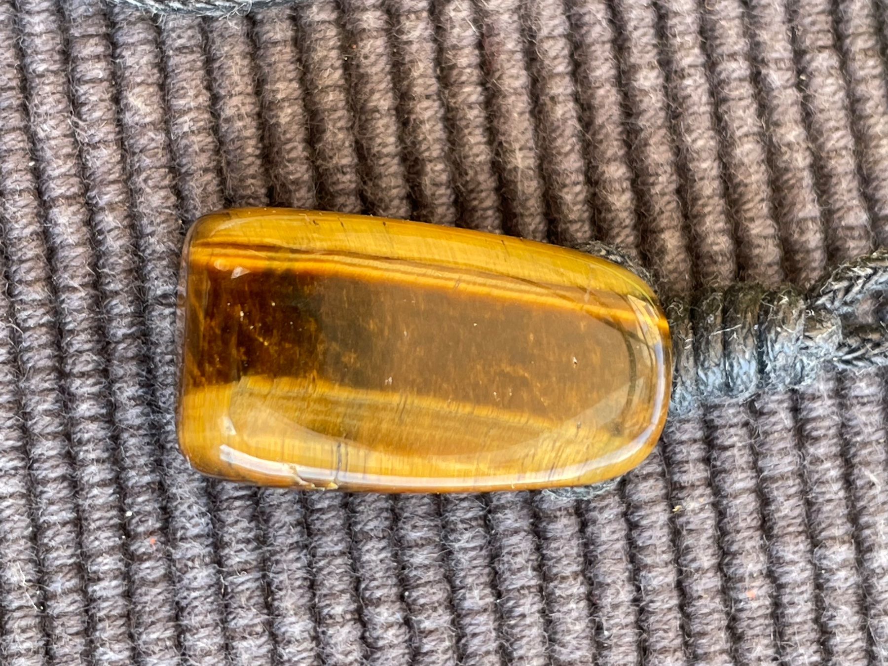 Catenine: Kette mit Tigerauge Anhänger – Usato da Rümlang venduto da euqinom16 1