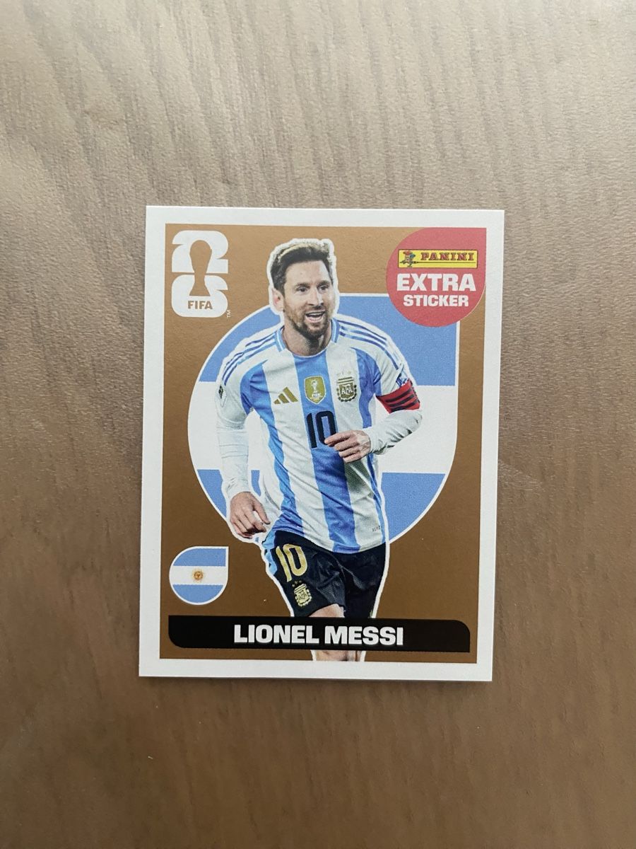 Panini Sammelbilder & Trading cards: Bronze Messi Extra Sticker – Neu (gemäss Beschreibung) aus Kreuzlingen von chw007