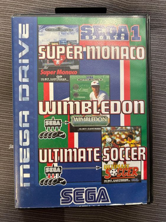 Jeu Sega Mega Drive - Super Monaco GP - Cartouche Seule - Bon état