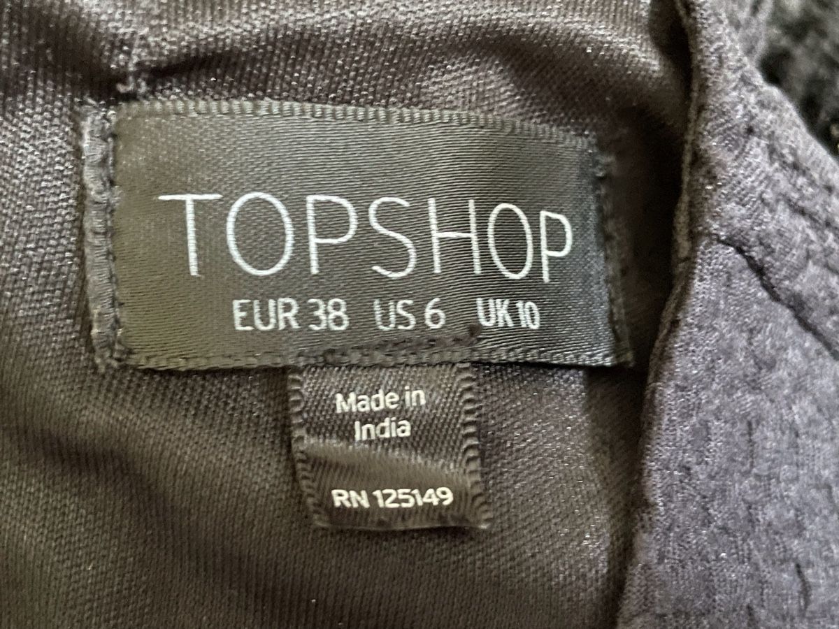 Topshop Kleider: Robe noire Topshop, taille 38 – Neu und originalverpackt aus Vuadens von Nina11 4