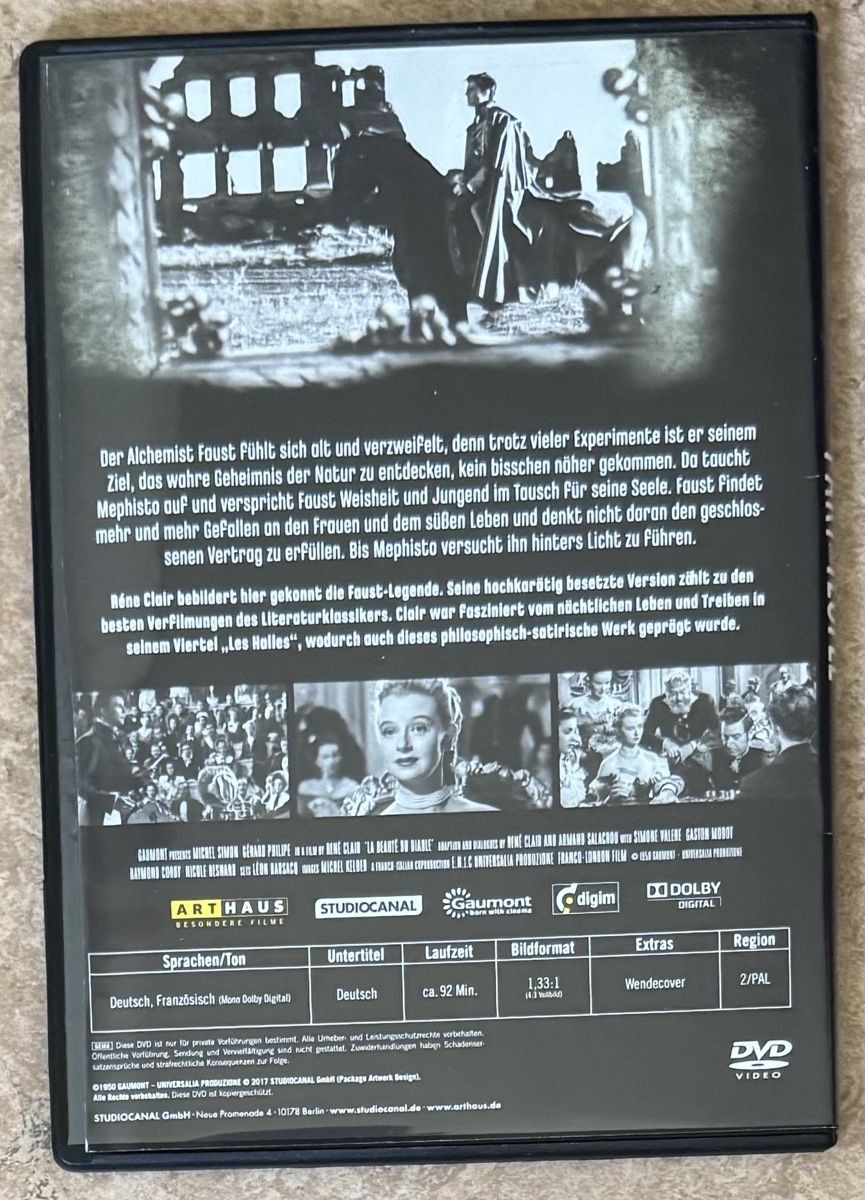 Tutti i DVDs: DER PAKT MIT DEM TEUFEL  – Nuovo (secondo la descrizione) da Dietikon venduto da AndreaSch01 1