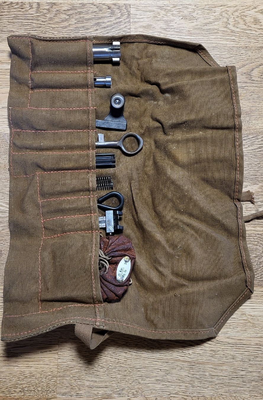 Schweizer Armee Uniformi: Ersatzteile Beutel Zfk55  – Usato da Sachseln venduto da Nagelschuh 1