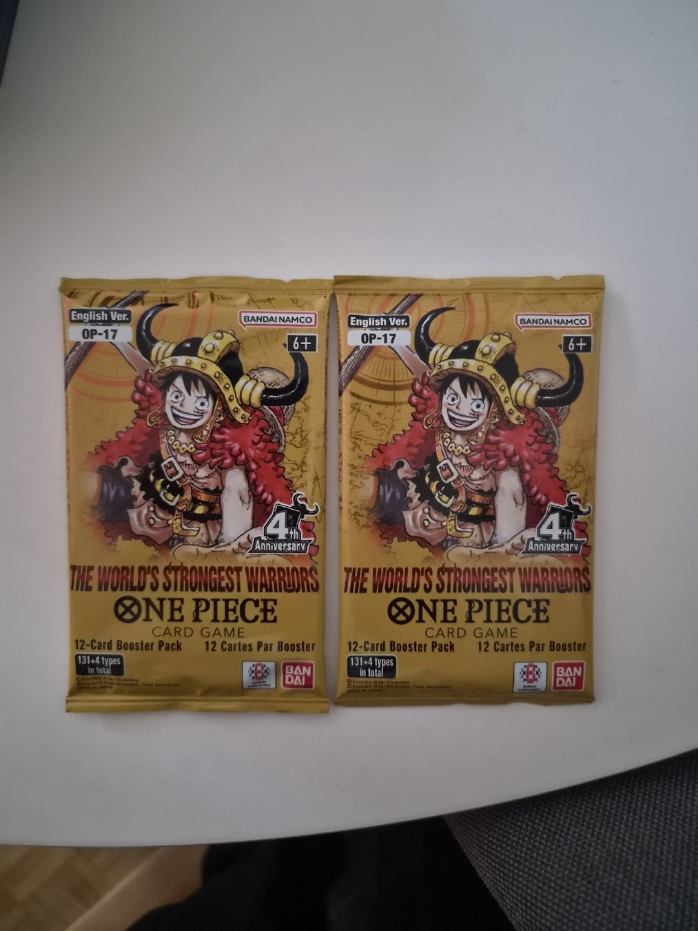 Bandai Cartes à collectionner: 2x boosters OP-17 – Neuf avec emballage d'origine à Les Acacias par S.Vieira