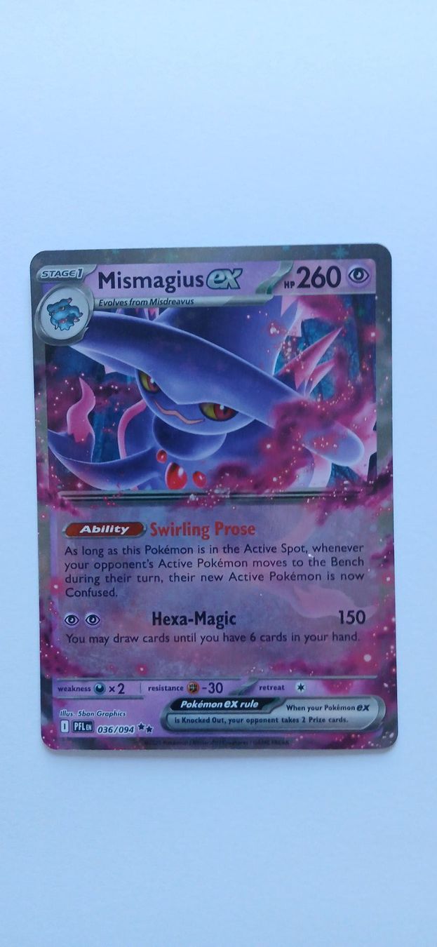 Cartes: Mismagius ex 036/094 – D'occasion à Lausanne par MaverickV8