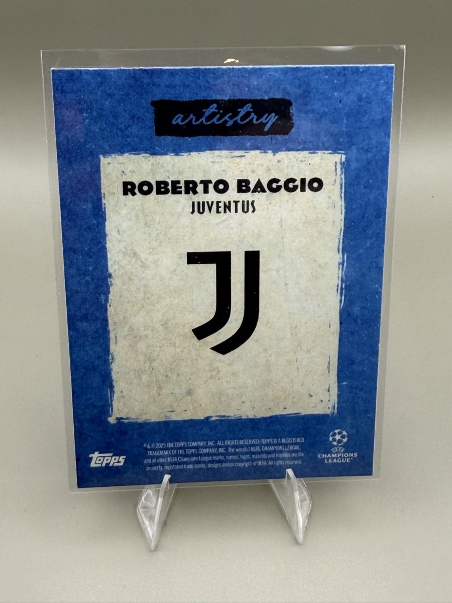 Topps Carte collezionabili: Roberto Baggio | Juventus |  Topps Deco Artistry – Usato da Bözen venduto da DonP_CH 4