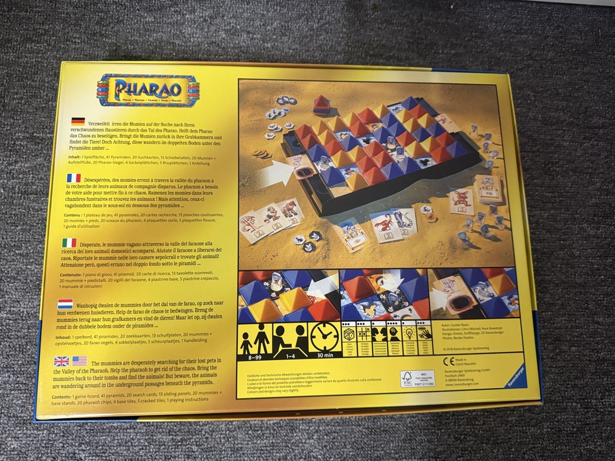 Ravensburger Giochi: Ravensburger Pharao - Neu – Nuovo (secondo la descrizione) da Kilchberg ZH venduto da tjapukai 1