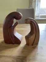 2 Krippenfiguren Holz