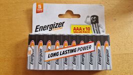 piles longue durée Energizer AAA pack de 10.