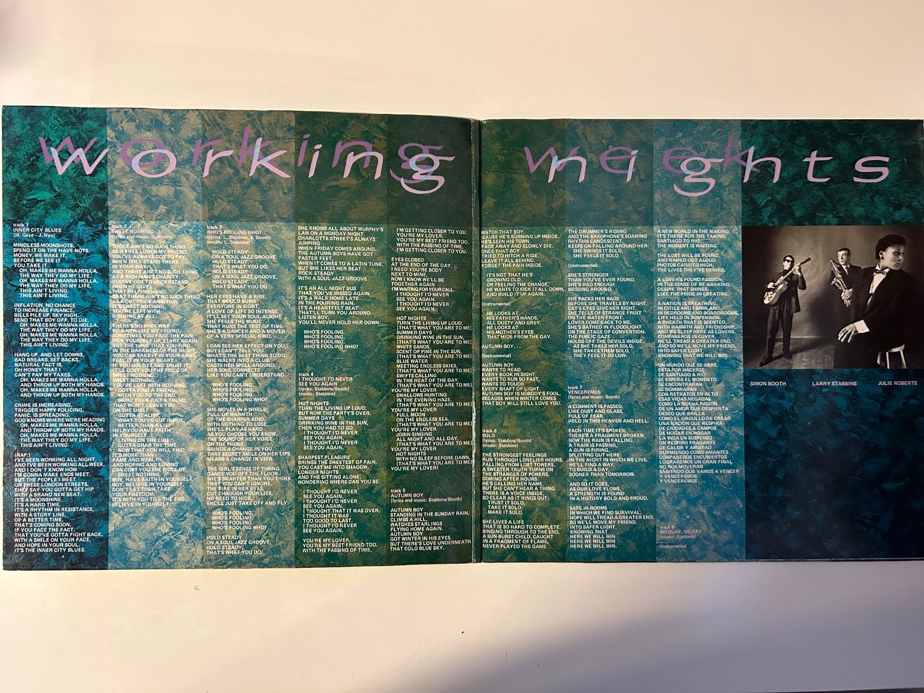 Dischi in vinile: Working Week - Working Nights, Schallplatte - Vinyl LP Top! – Usato da Aesch BL venduto da BernisFlomi 2