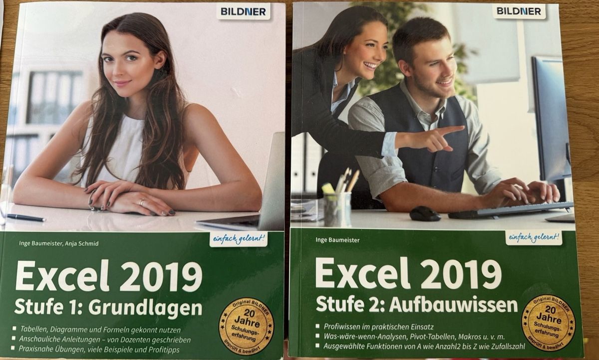 Libri: Excel 2019 Stufe 1 & 2 Bücher Konvolut gebraucht – Usato da Burgdorf venduto da Tom2302