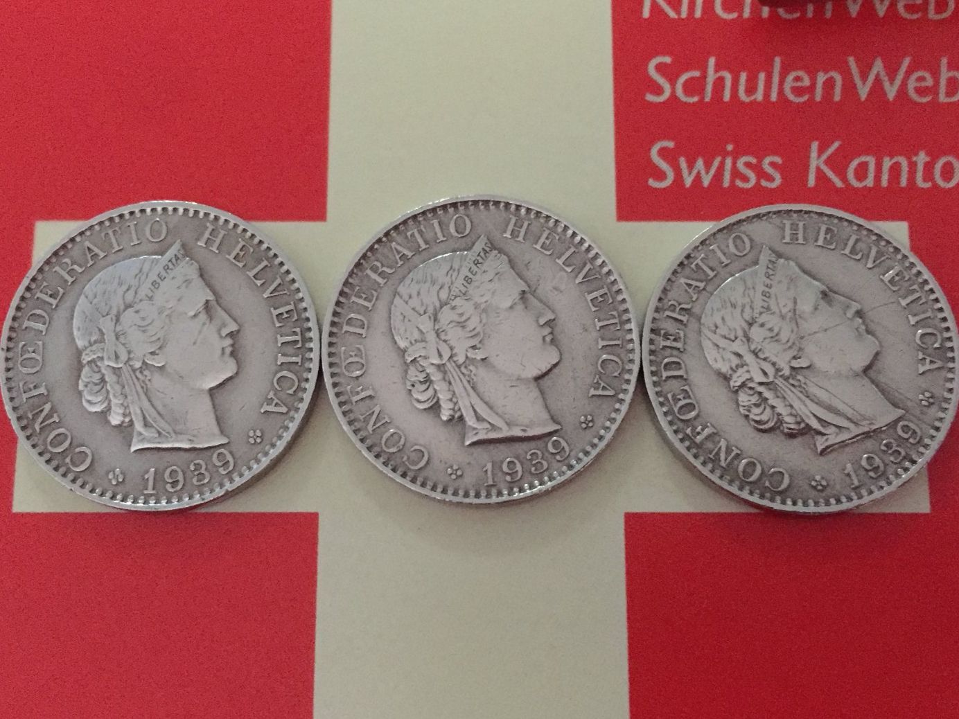 Tutti le monete: 20 Rappen - TRIO 1939 -vz – Usato da Elsau venduto da herbybay