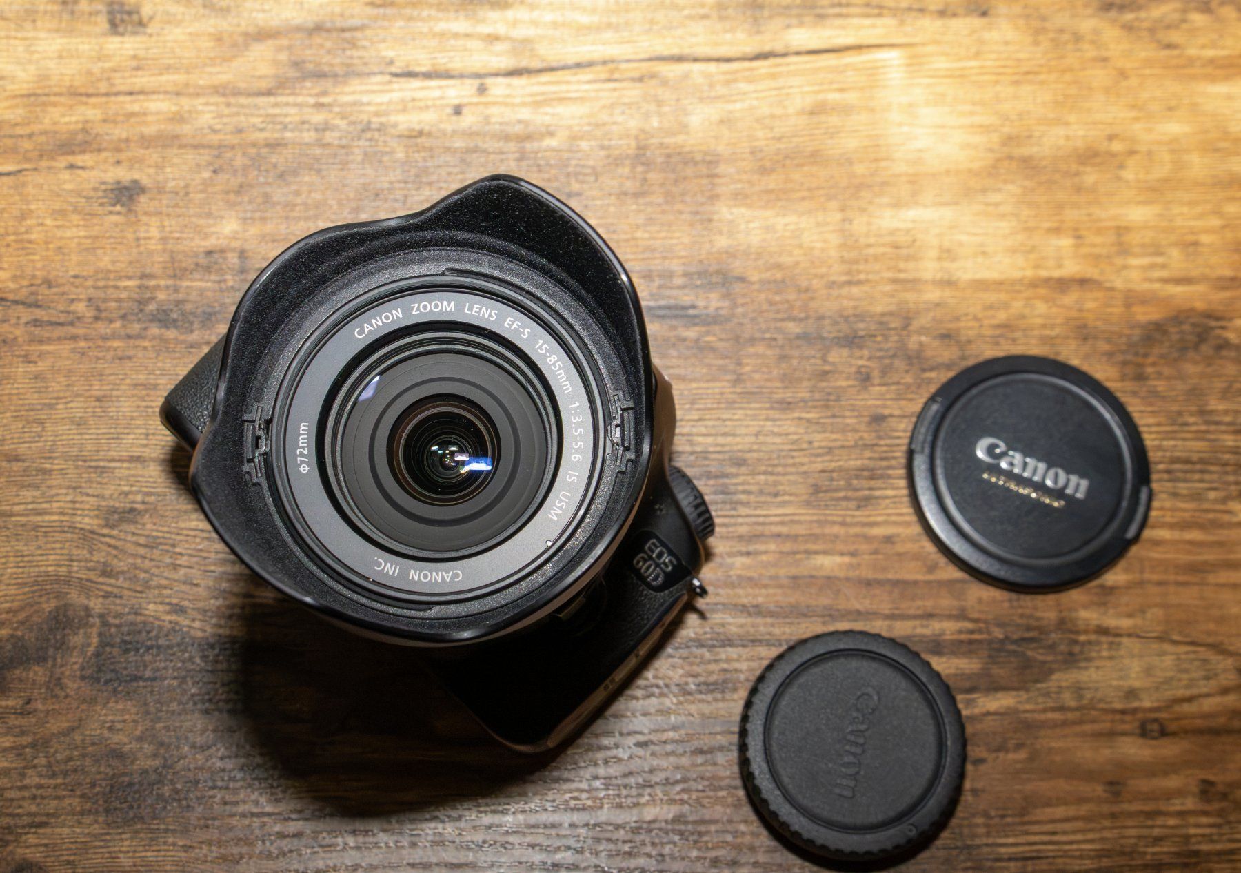 Canon Fotocamera: Canon EOS 60D mit Canon Objektiv EF 15-85 mm – Usato da Basel venduto da wisler-01 1