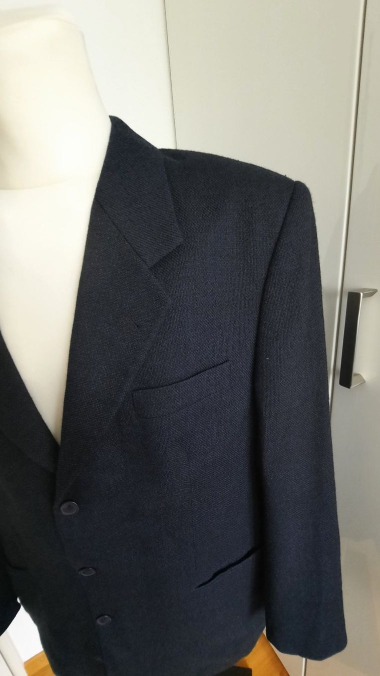 Giacche: ***LINEA DUE*** Blazer/Jacket Herren blau Gr 102 – Usato da Wädenswil venduto da H2H_Secondhandshop 1
