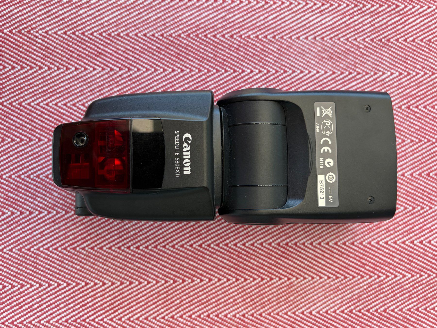 Canon Flash: Canon Speedlite 580EX II Blitzgerät mit Schutztasche – Usato da Wädenswil venduto da BEF55 4