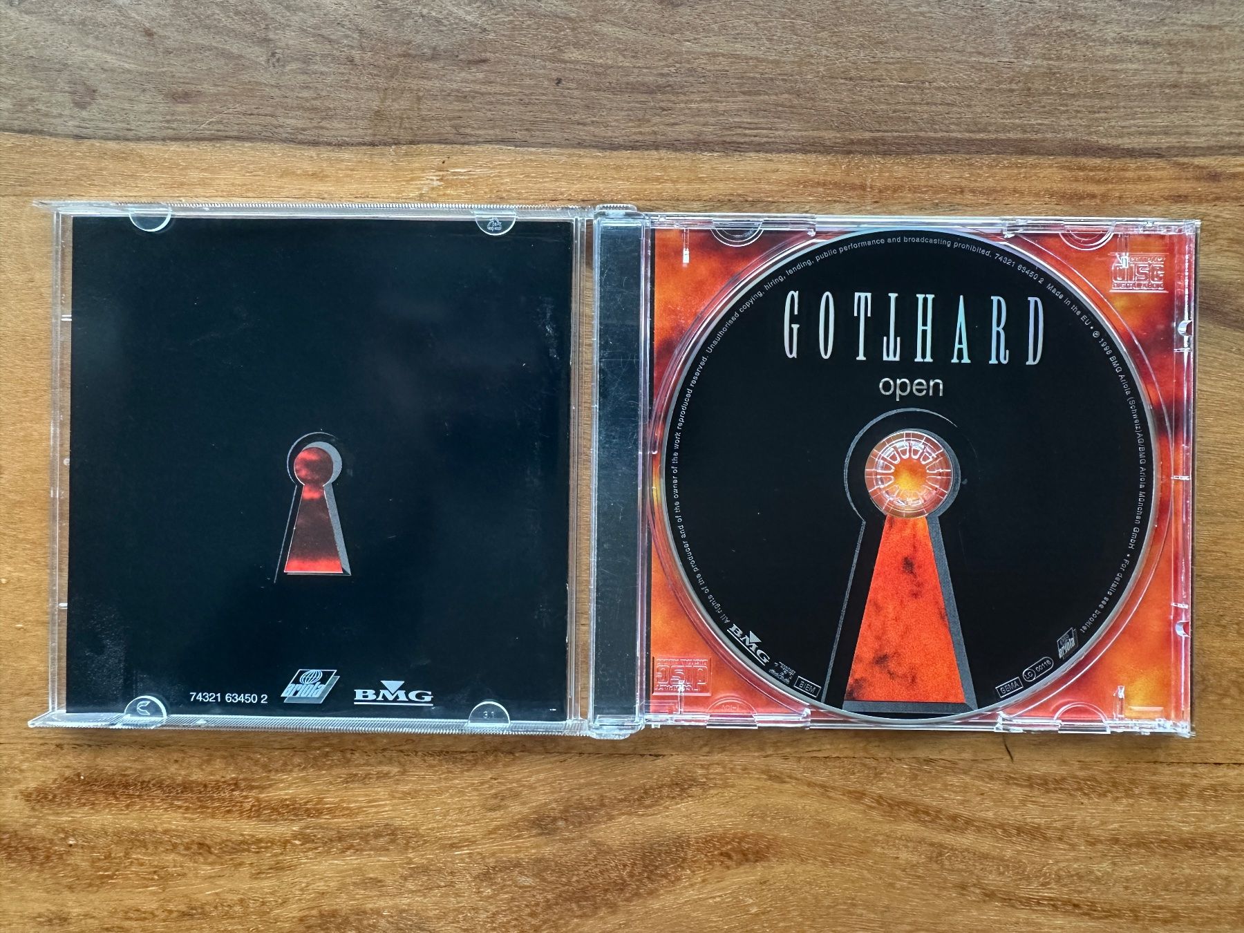 CDs: Gotthard - Open  (CD - Hard Rock Schweizer Band) – Gebraucht aus Horgen von flyingpenguin2000 1
