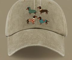 Dackel Baseball cap beige/kahki