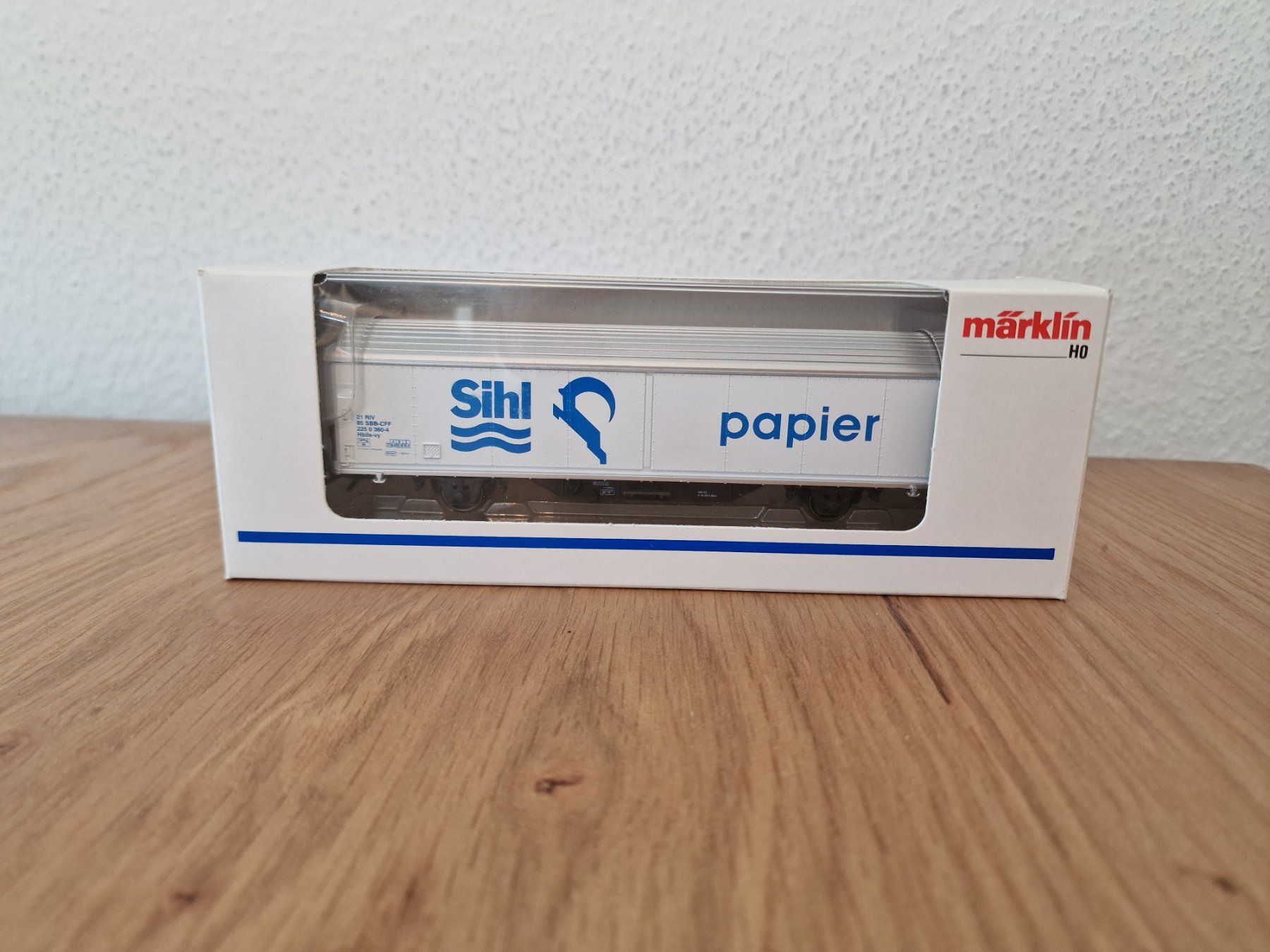 Märklin Modellini di ferrovie: SBB Sihl Papier Güterwagen H0 – Usato da Matten b. Interlaken venduto da lor_hr9w 4