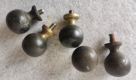 Antike Messing-Kugeln D 45 mm, resauriert