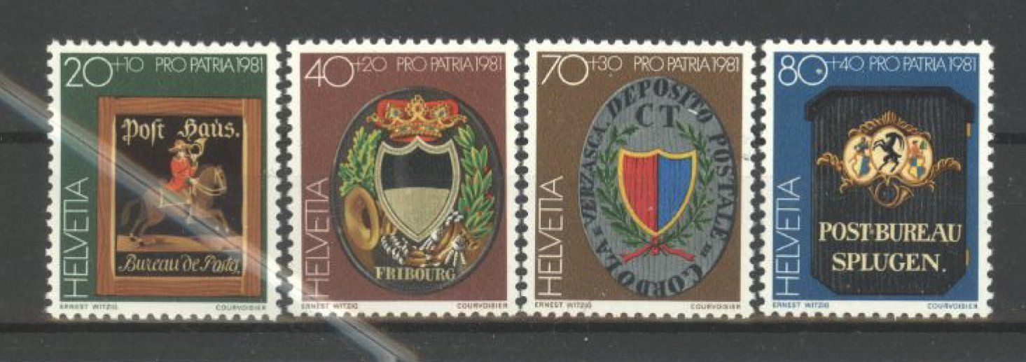 Tutti i francobolli: Pro Patria, 1981 ** (1) – Usato da Willisau venduto da Vollstempel