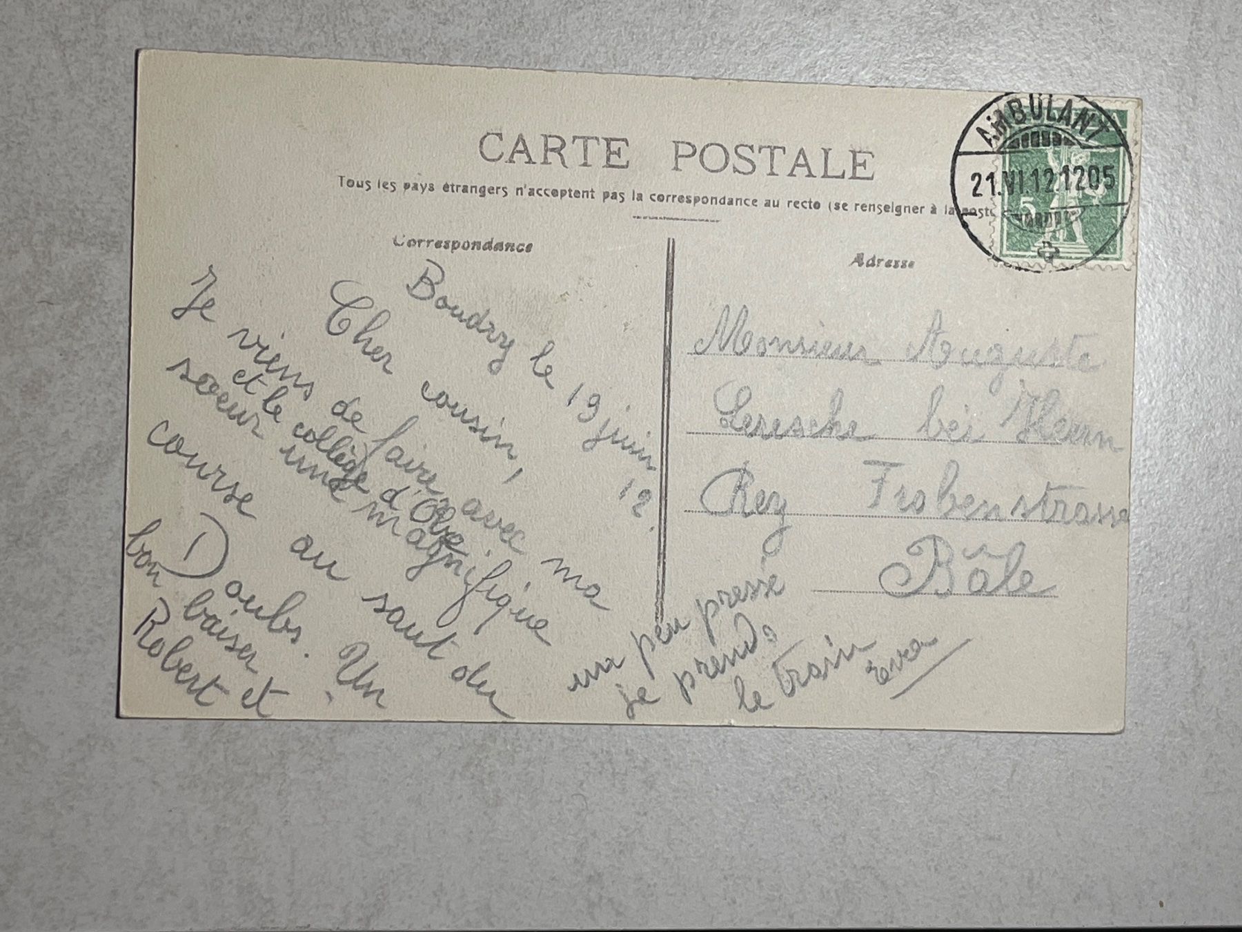 Cartoline postali: Alte Ansichtskarte Saut du Doubs – Usato da Strengelbach venduto da Aschatan5 1