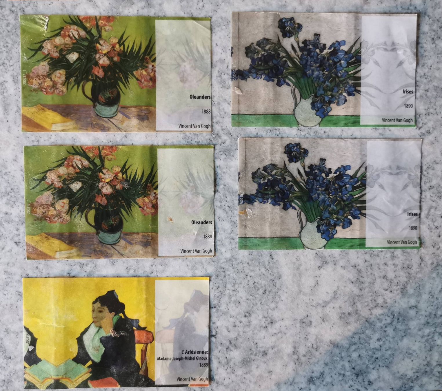 Poster & Bilder: Vincent Van Gogh Bildchen – Gebraucht aus Spiegel b. Bern von JeromeG9 5