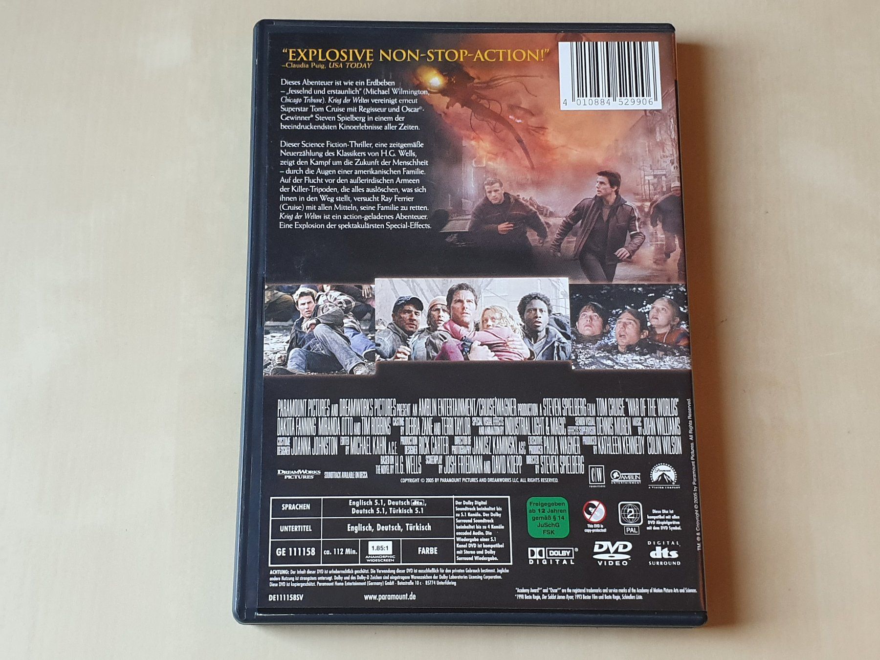 Tutti i DVDs: Krieg der Welten – Usato da Stansstad venduto da collectorsshop 1