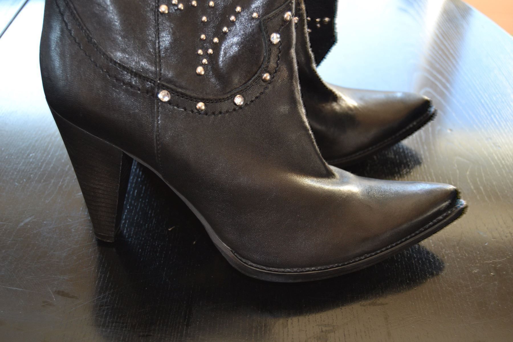 Scarpe da donna: Damen Leder Stiefel – Usato da St. Gallen venduto da Demos86 1