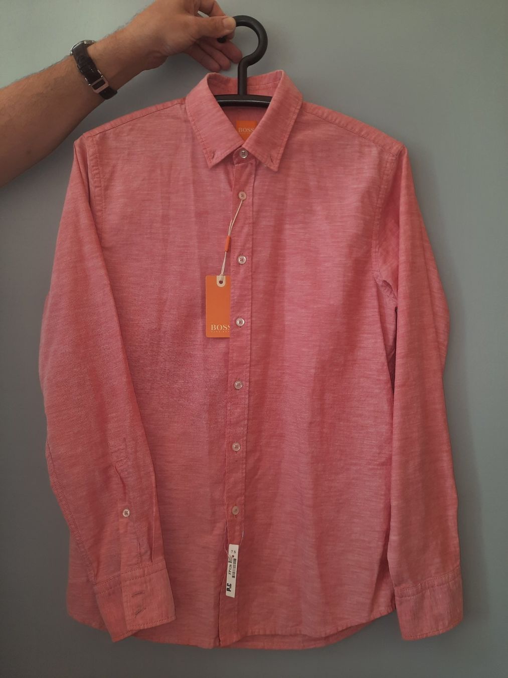 Hugo Boss Camicie: Boss Orange Slim-Fit-Hemd – Nuovo (secondo la descrizione) da Zürich venduto da ONVA-RE-USE