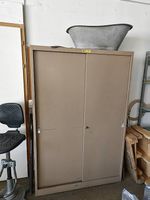 Materialschrank KAISER+KRAFT, Schiebetüren, beige
