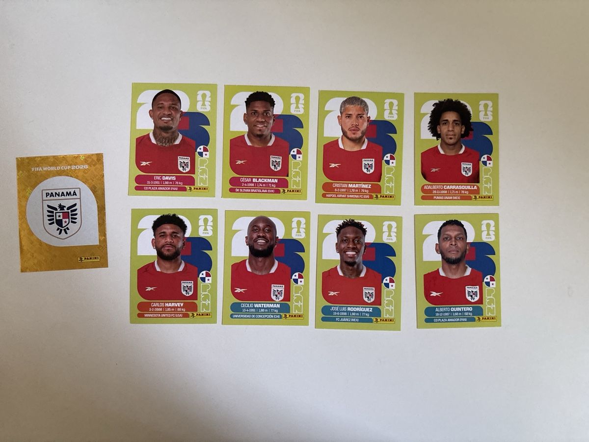 Panini Carte collezionabili: Panini: PAN 1,7,9,10,12,15,18,19,20 – Nuovo (secondo la descrizione) da Basel venduto da min_xq6x