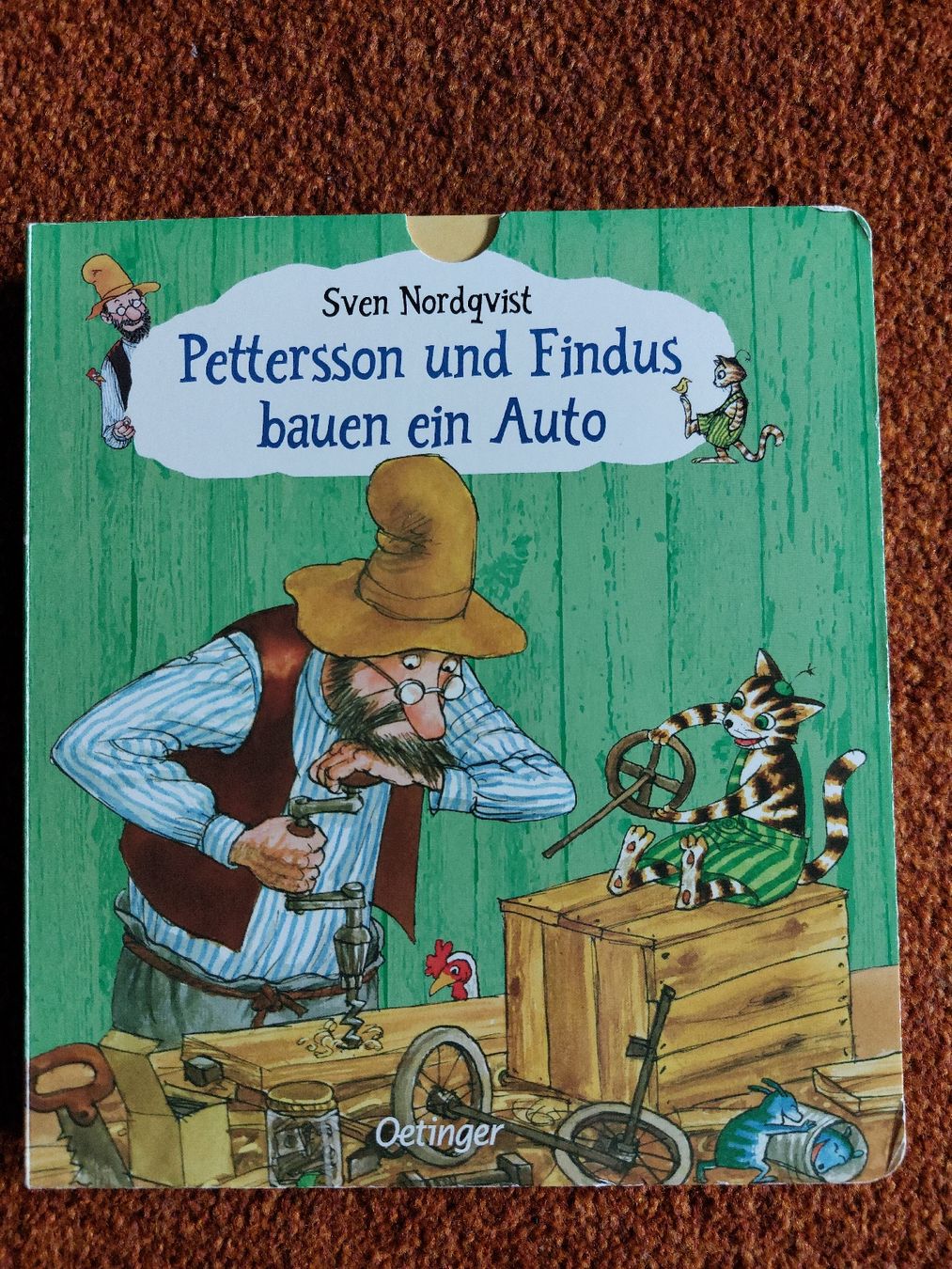 Bücher: Pettersson und Findus bauen ein Auto Buch  – Gebraucht aus Unterseen von Ruia3333