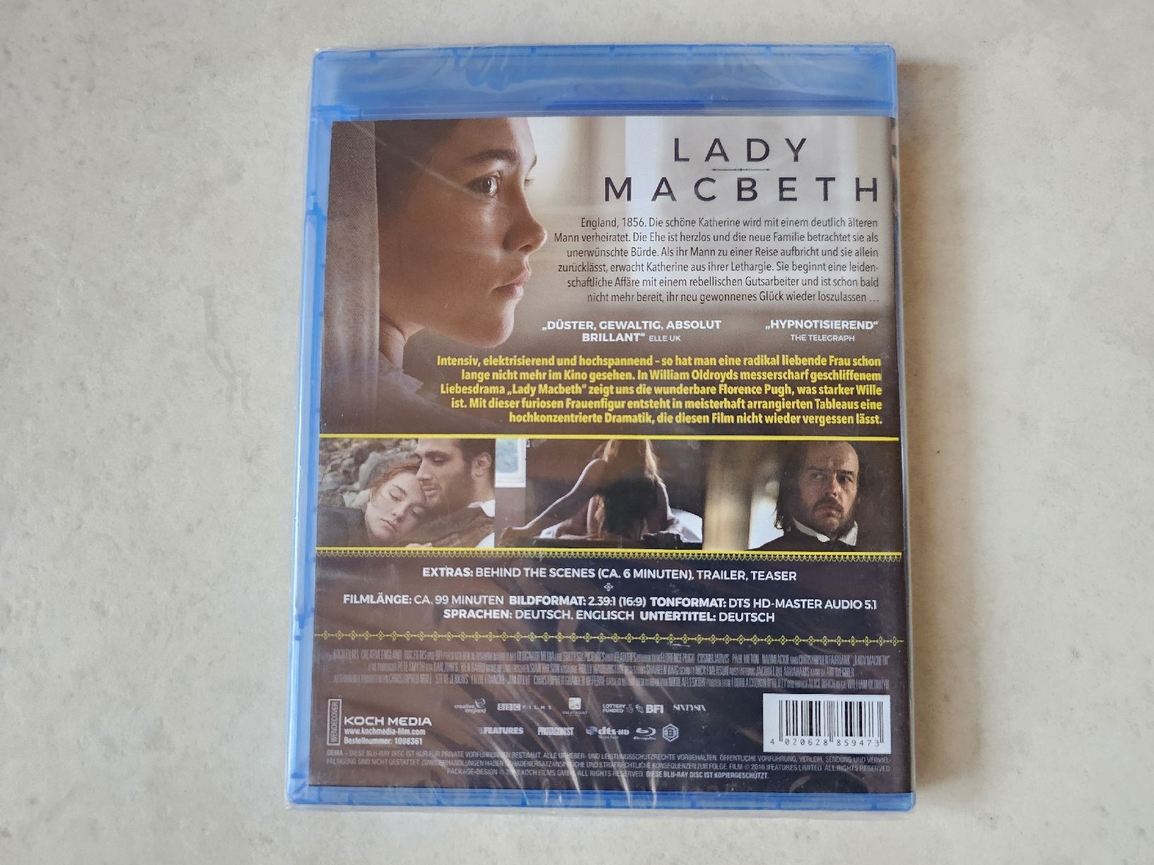 Tutti i DVDs: Lady Macbeth  /  Bluray Fabrikneu – Nuovo e nell'imballaggio originale da Schneisingen venduto da backstore24 1