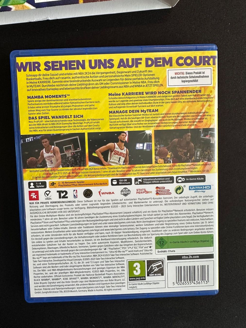 Sony Console: PS5 NBA 2K24 Black Mamba Limited Edition – Usato da Grenchen venduto da redstar03 2