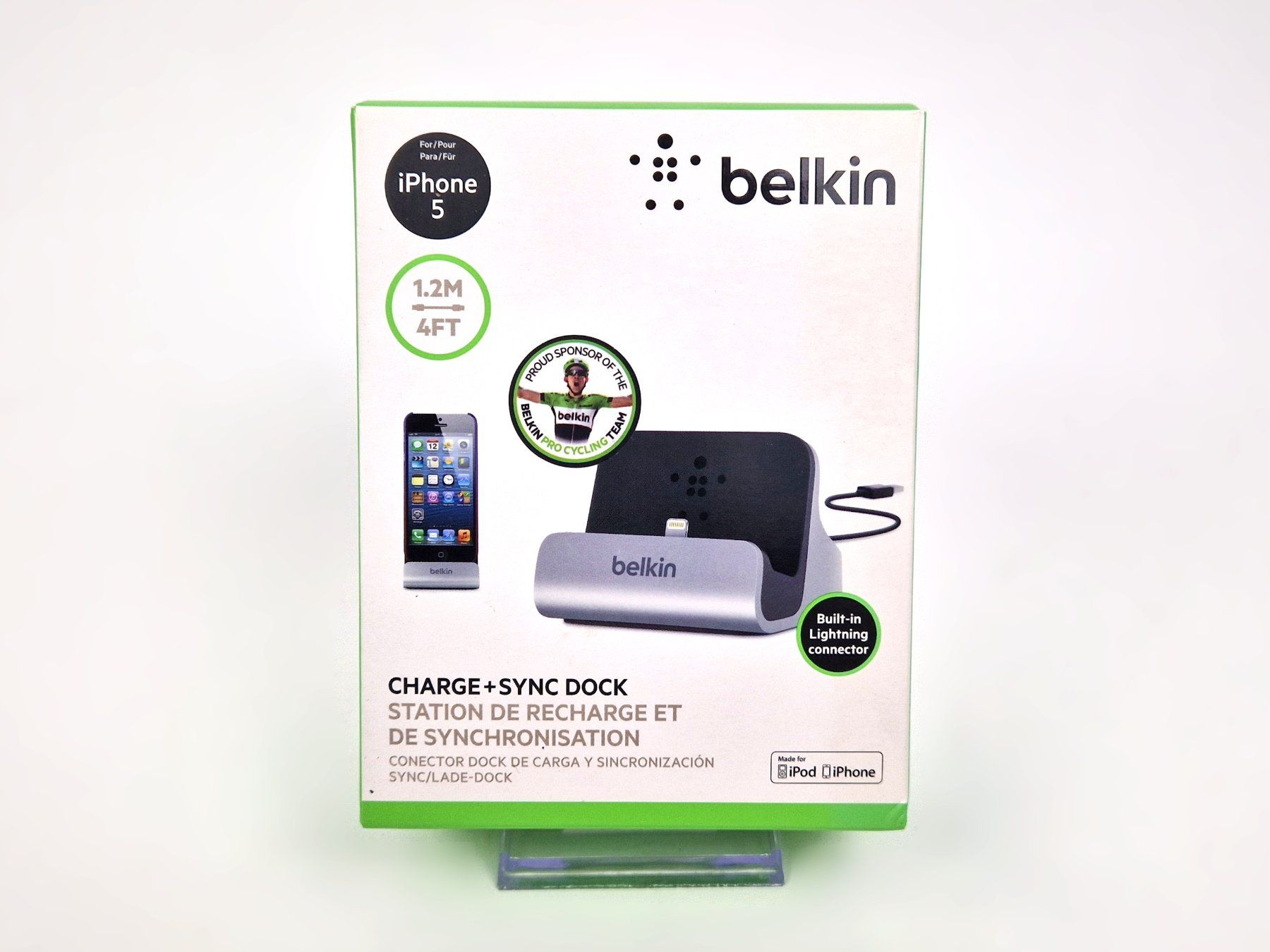 Belkin Docking station: Belkin Lightning Charge + Sync Dock iPhone/iPod – Usato da Basel venduto da Restwert_Basel