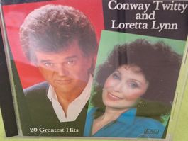 CD Conway Twitty & Loretta Lynn - 20 Hits /Sammelstück🤠