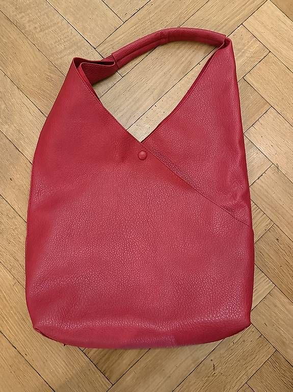 Borse: Rote Kunstleder Tasche – Nuovo (secondo la descrizione) da Basel venduto da zukk_ 2