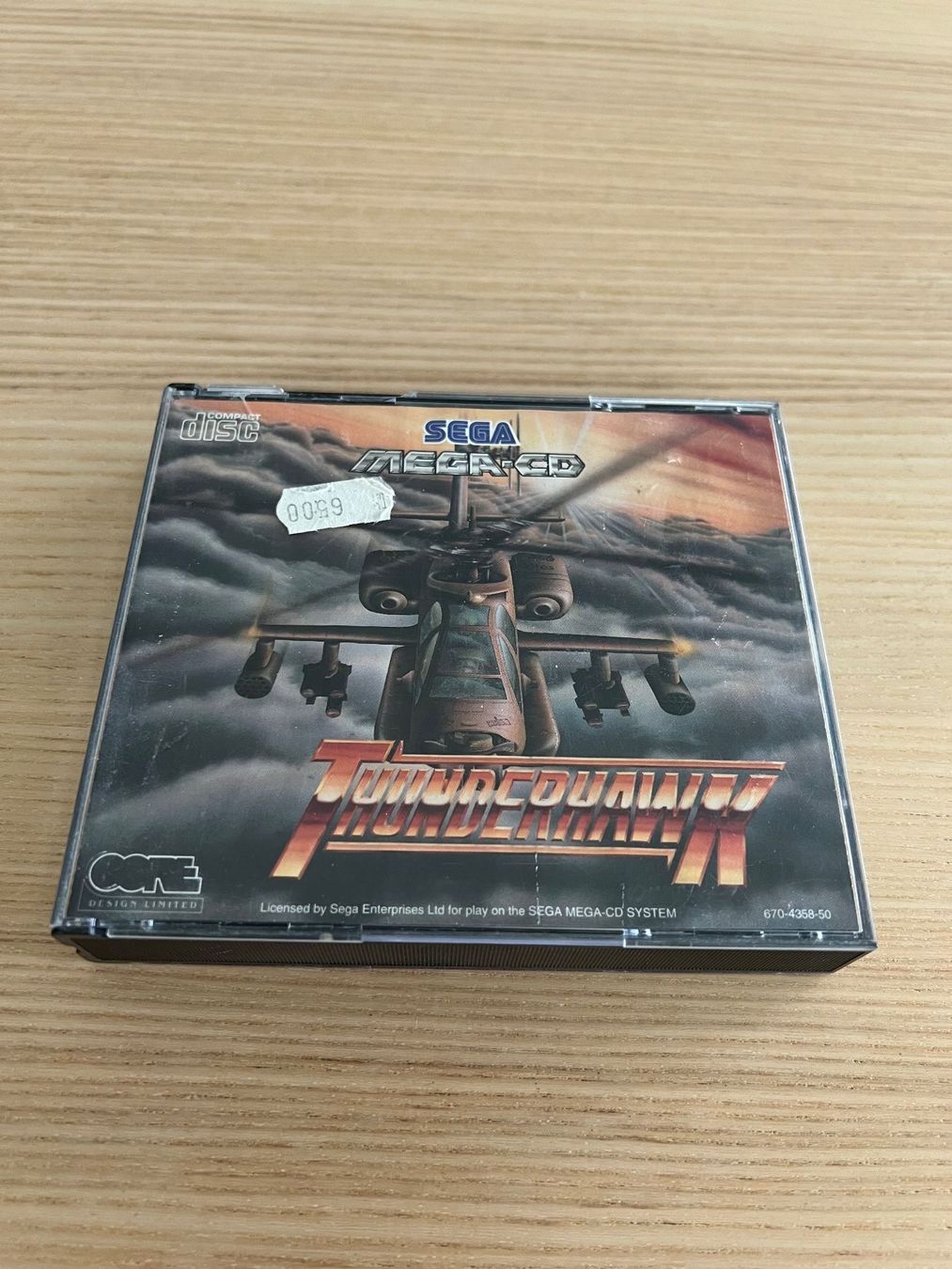 Sega Giochi: Thunderhawk - Sega Mega CD – Usato da Männedorf venduto da Armando76