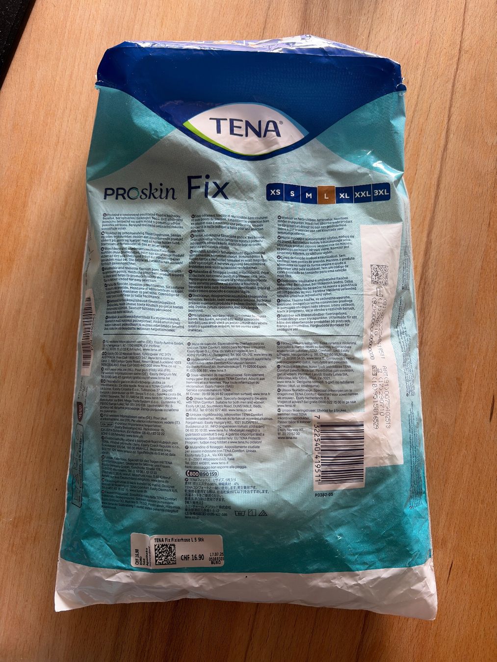 Sous-vêtements: Tena fixation pant 2 Packungen – Neuf avec emballage d'origine à Hombrechtikon par Dokmasa 1