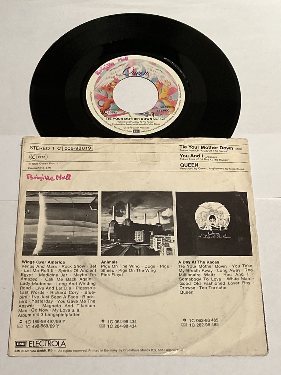 Schallplatten: Queen. 1977. Tie Your Mother Down – Gebraucht aus Faulensee von Mizuno06 1