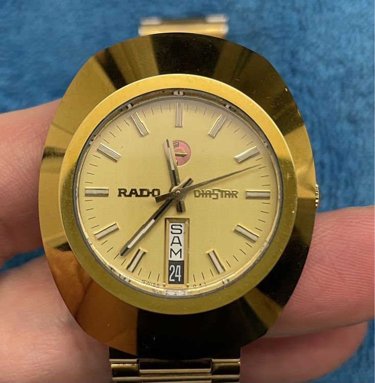 Vintage RADO Diastar 636.0313.3 Gold Plated Comprare su Ricardo