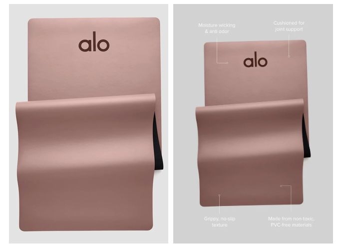 Alo Yoga Tappetini fitness: Tapis de gym alo violet – Usato da Marly venduto da FabienD