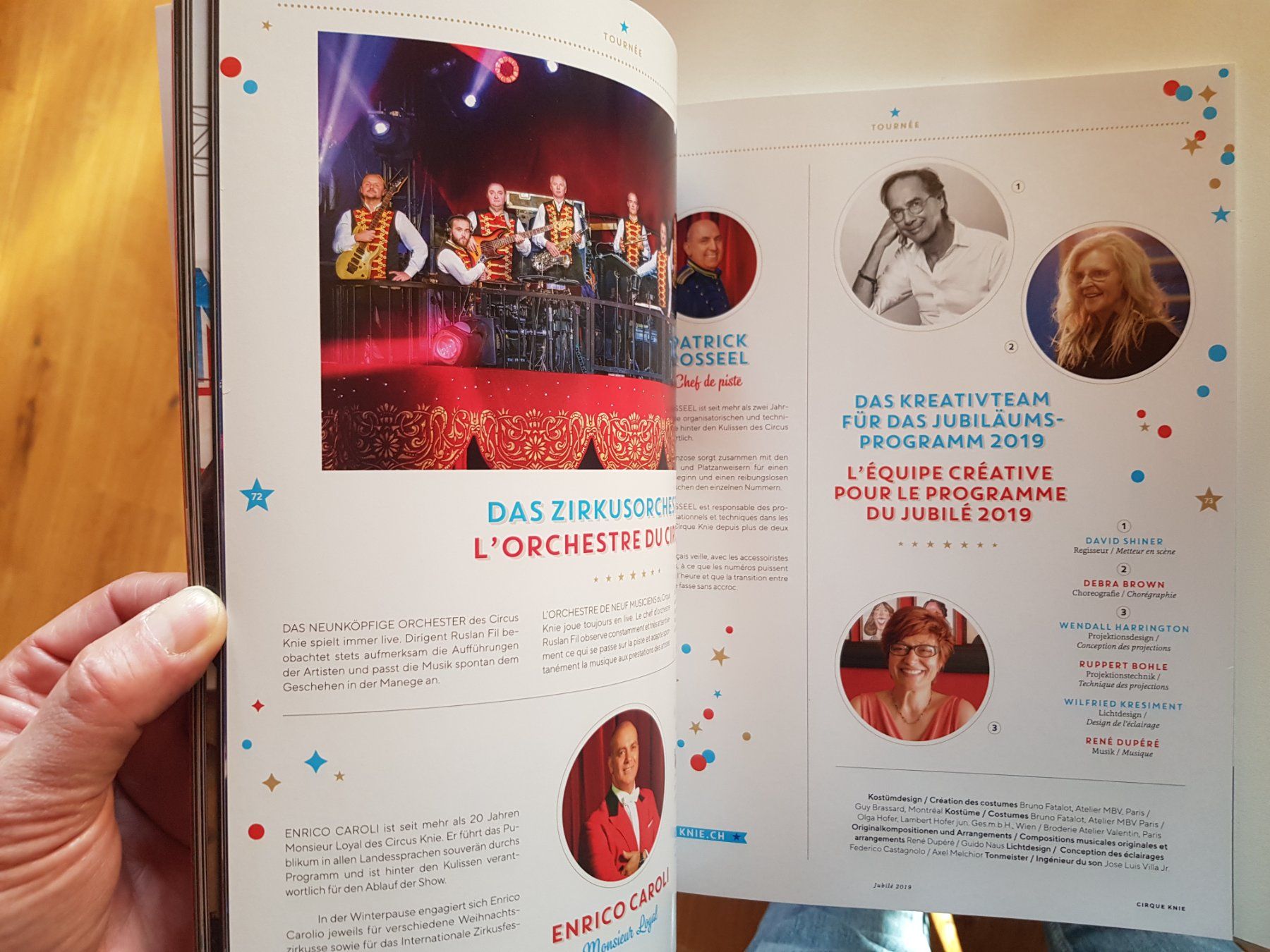 Libri: Katalog Zirkus Knie Jubiläums Programm Buch 2019 – Usato da Walterswil BE venduto da Lonitti 5
