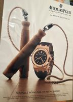 Audemars Piguet Royal Oak Werbeplakat (original von AP)