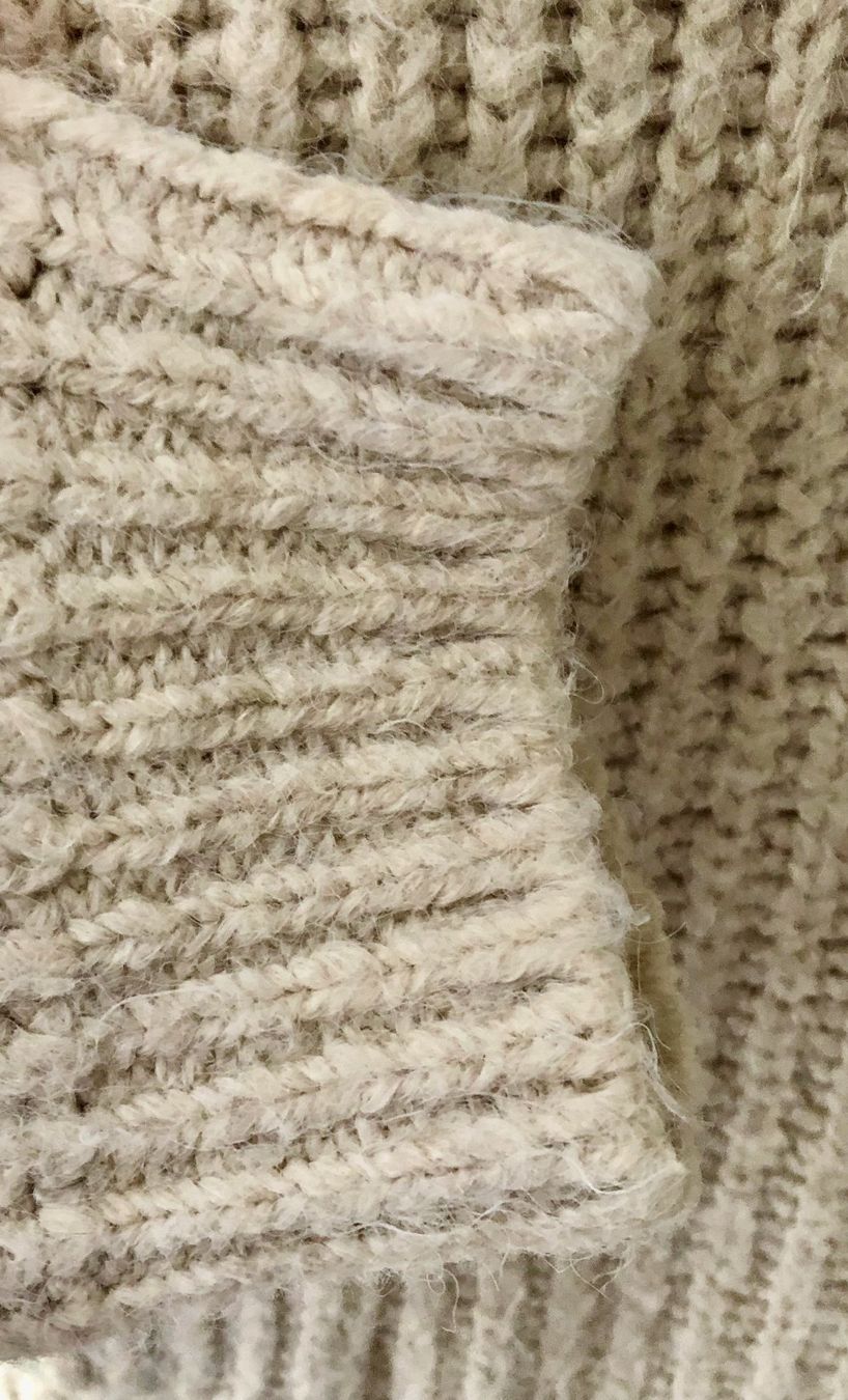 Zara Maglioni & Felpe: ZARA Pullover, Pulli, Strickpulli, S - M, beige, Kunstfaser – Usato da Zürich venduto da aboxi 3