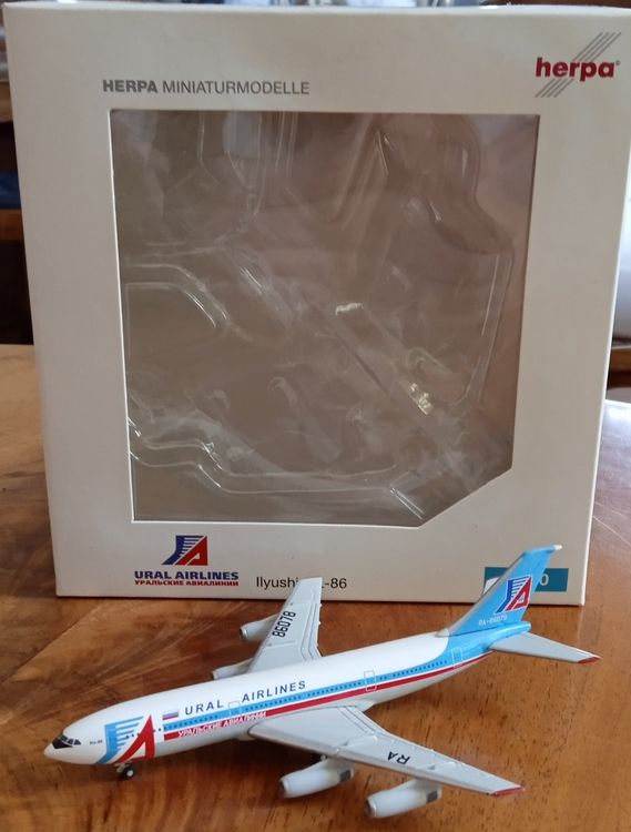 Avion Miniature Herpa 1/500 - Boeing 747 Pan Am - Modèle Unique Assemblé - Neuf